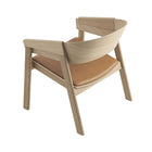 Cover Lounge Chair - Leather Seat