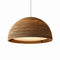 Dome Scraplight Pendant Light  option Natural