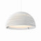 Dome Scraplight Pendant Light  option White