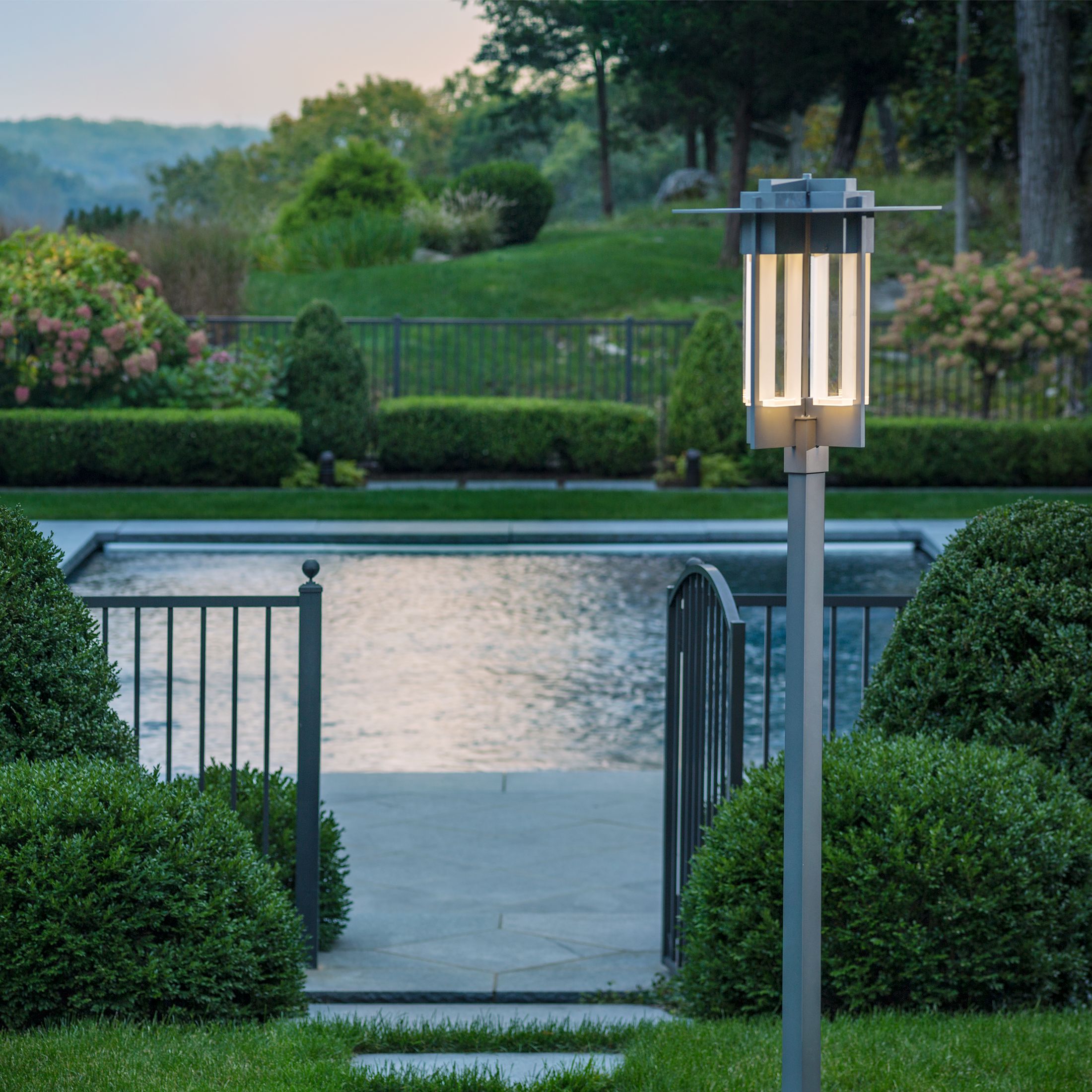 Hubbardton Forge Axis Large Outdoor Post Light - 2Modern