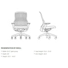 ReGeneration Upholstered Office Chair - Height Adjustable
