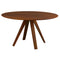 Nova Round Dining Table  option Walnut