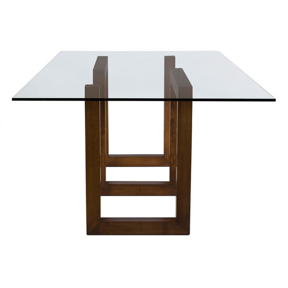 Serpent Dining Table - Glass Top