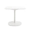 Multiplo Square Cafe Table with Square Base  option White Glass - Indoor