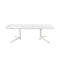 Multiplo Rectangular Coffee Table  option White Stoneware Marble - Outdoor