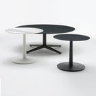 Multiplo Round Cafe Table with Square Base