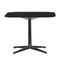 Multiplo Square Cafe Table  option Black Stoneware - Indoor