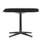 Multiplo Square Cafe Table  option Black Stoneware Marble - Outdoor