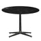 Multiplo Round Cafe Table  option Black Stoneware Marble - Outdoor