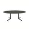 Multiplo XL Oval Dining Table  option Black Glass - Outdoor