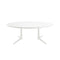 Multiplo XL Oval Dining Table  option White Glass - Outdoor