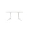 Multiplo XL Rectangular Dining Table  option White Glass - Indoor