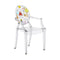 Lou Lou Ghost Kids Chair  option Crystal/Drawing
