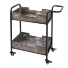 Elixir Rustic Metal Bar Cart
