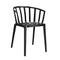 Venice Dining Chair (Set of 2)  option Black