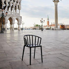 Black Venice Dining Chair (Set of 2) OPEN BOX