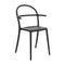 Generic Chair C (Set of 2)  option Black