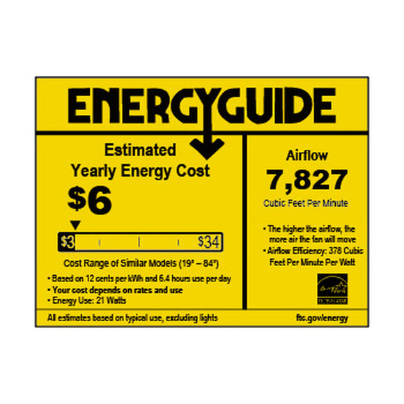 TriAire Custom 72 Inch Outdoor Ceiling Fan