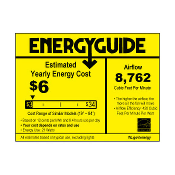 Wrap Custom 64 Inch Outdoor Ceiling Fan