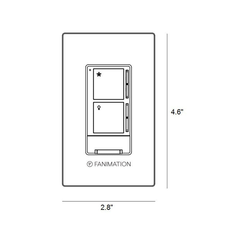 WR501WH Wall Control