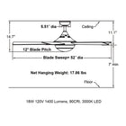 Celano V2 Ceiling Fan