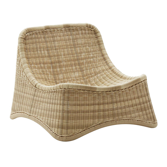 Chill Outdoor Lounge Chair with Footstool