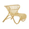 Fox Outdoor Lounge Chair  option Natural
