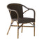 Madeleine Armchair  option Cappuccino with White Dots