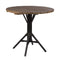 Nicole Round Cafe Table  option Black