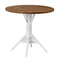 Nicole Round Cafe Table  option White