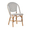Sofie Side Chair  option White with Cappuccino Dots