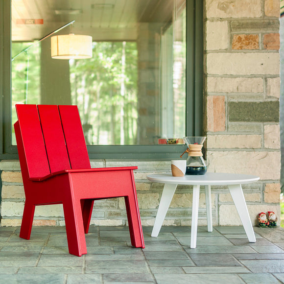 Picket Low Back Outdoor Chair