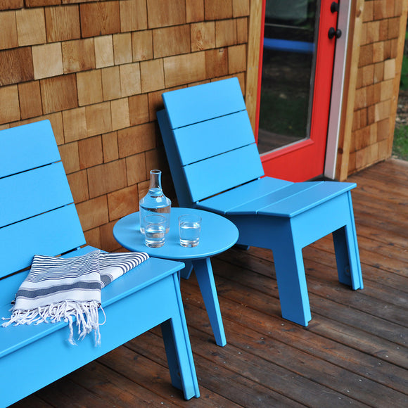 Picket Low Back Outdoor Chair