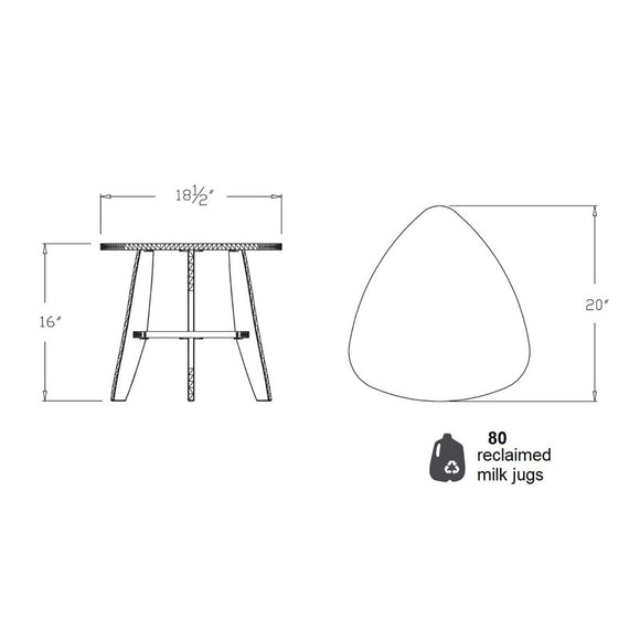 Rapson Outdoor Side Table