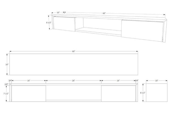 THN K2 Wall Shelf
