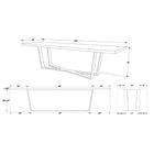 GAX X 42 Dining Table