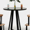 Sea Smoke Counter Table  option Belgium Black