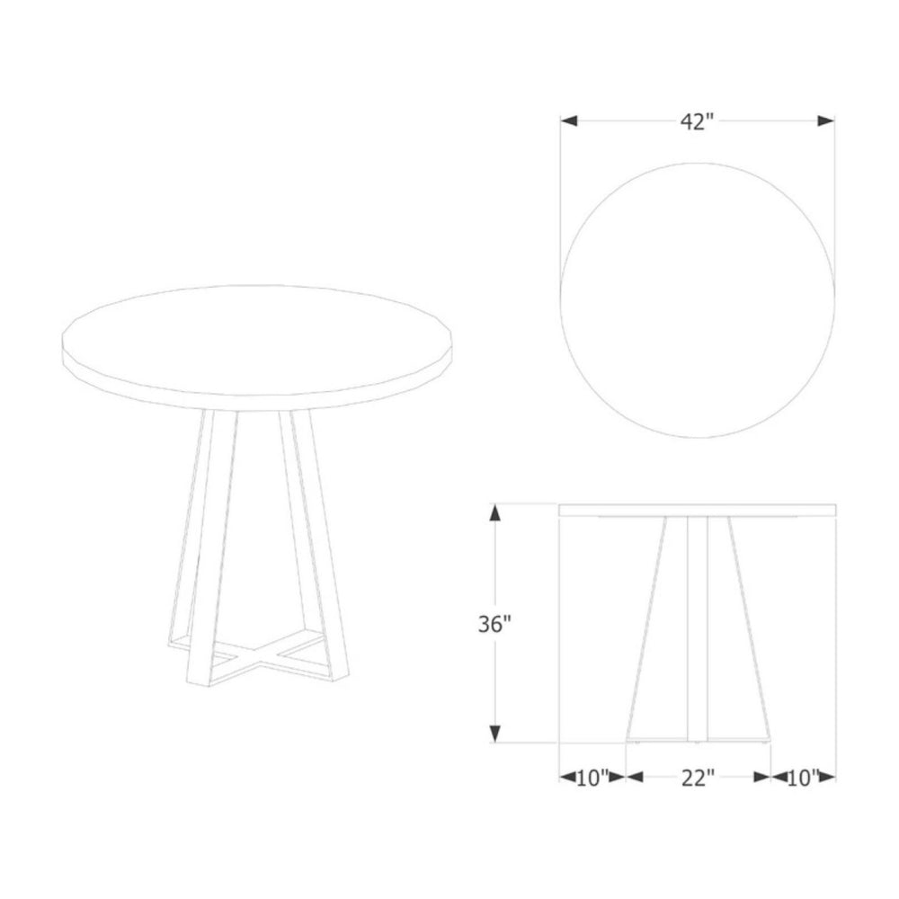 Sea Smoke Counter Table
