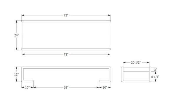Untitled U6 Long Rectangular Table