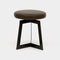Y1 Stool  option Blackbean Leather L-A