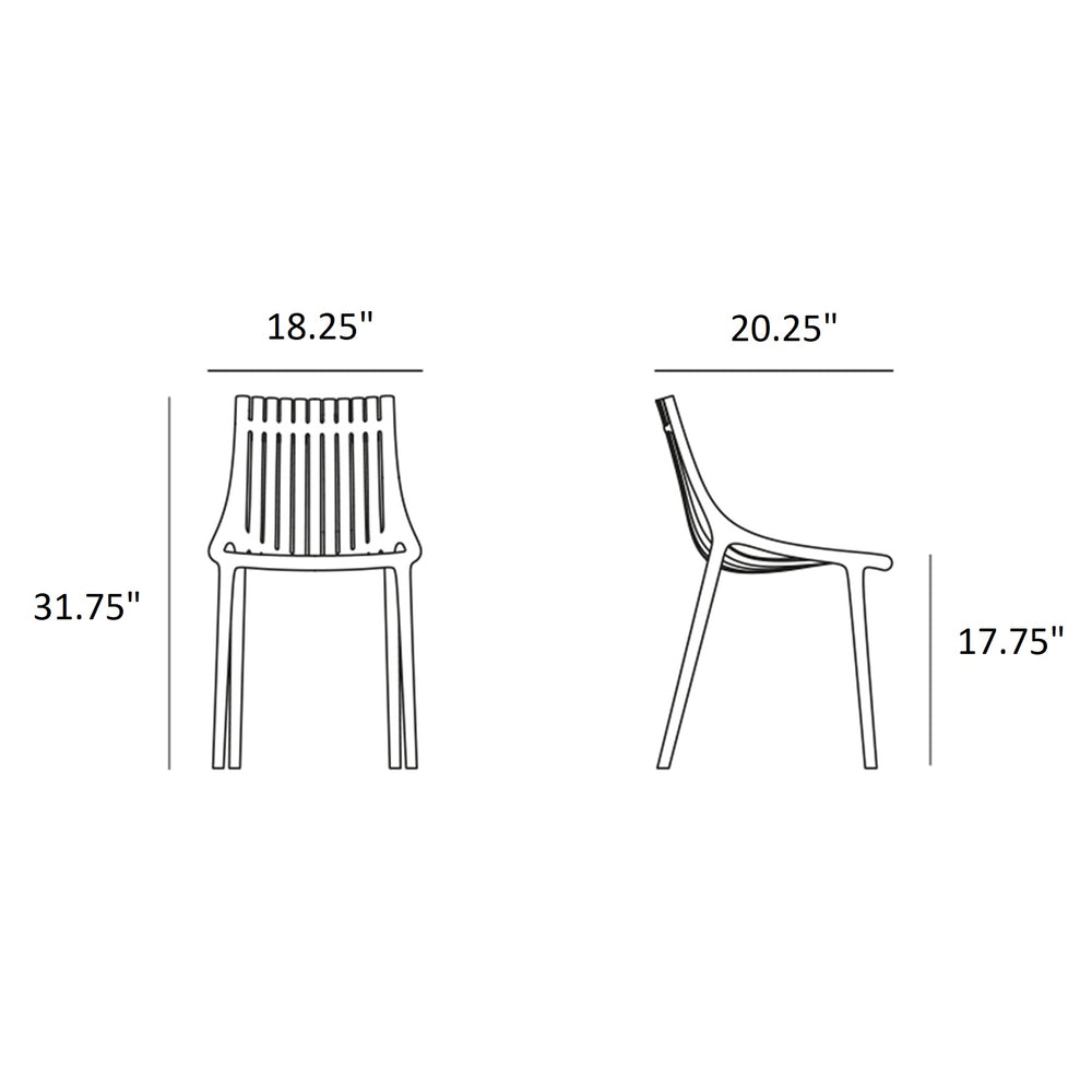 Ibiza Outdoor Side Chair (Set of 4)