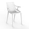 Ibiza Armchair (Set of 4)  option White