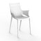 Ibiza Chair with Fin Arms (Set of 4)  option White