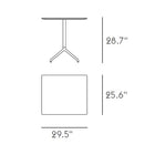 Still Cafe Rectangular Table
