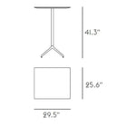 Still Cafe Rectangular Table