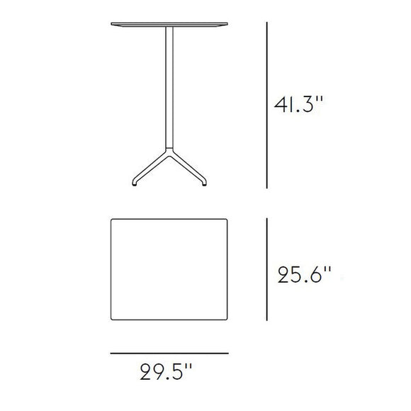 Still Cafe Rectangular Table