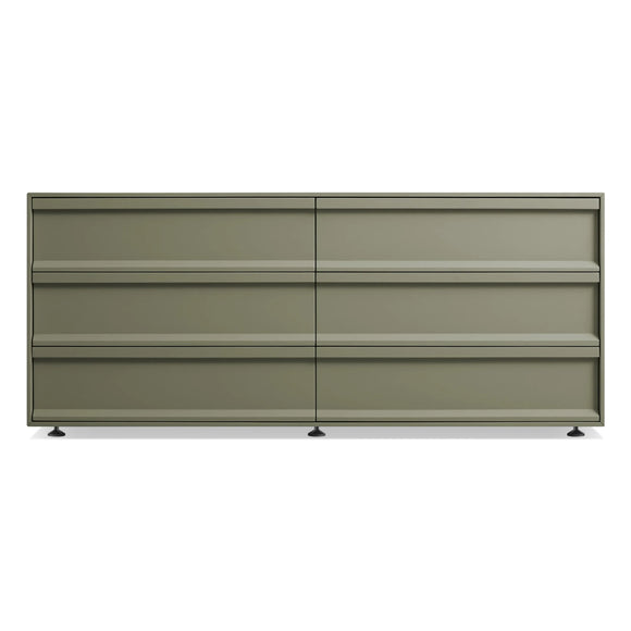 Blu Dot | Superchoice 6 Drawer Dresser | Putty | Wood Blu Dot | Superchoice 6 Drawer Dresser | Putty | Wood