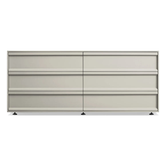 Blu Dot | Superchoice 6 Drawer Dresser | Putty