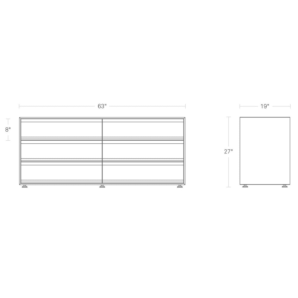 Superchoice 6 Drawer Dresser