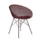Smatrik Outdoor Chair (Set of 2)  option Plum / Plum